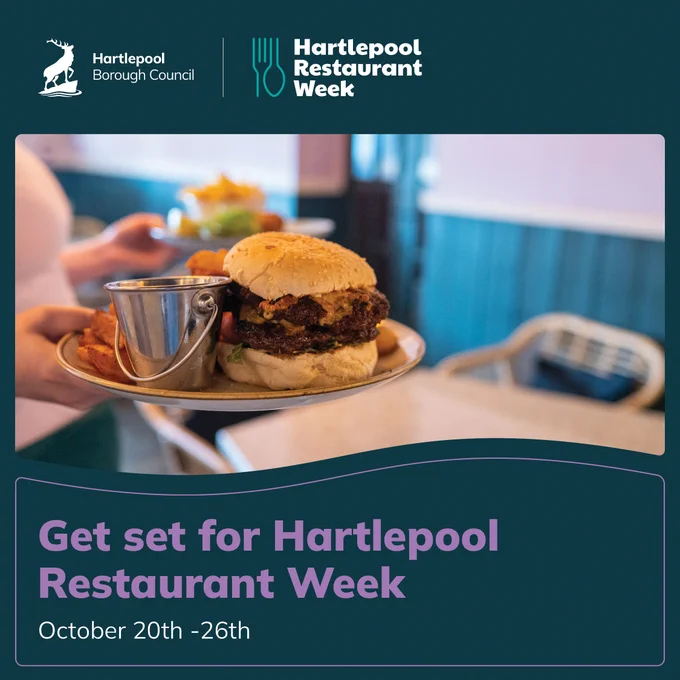 Hartlepool Restaurant Week returns next week and there’s a wide range of fantastic offers available. It runs from Monday 20th until Sunday 26th October and a total of 26 businesses have signed up to take part.
More information ⬇️ www.explorehartlepool.com/hartlepool-restaurant-week