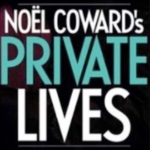 A production graphic for Private Lives - Edgefold Players on the Amateur Theatre Network.