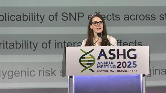 Jacqueline Dron, PhD; ASHG 2025 Annual Meeting