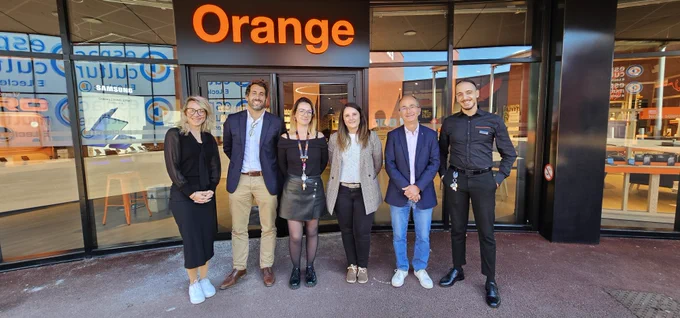 Inauguration nouvelle boutique Orange à Guéret - vendredi 17 octobre 2025 - Centre Commercial Leclerc