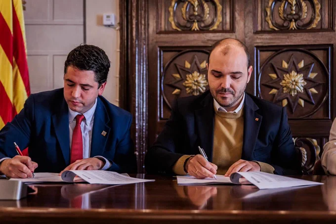 El conseller Dalmau presenta el pla de reestructuració de les seus i OAC de l'Alt Pirineu i Aran.