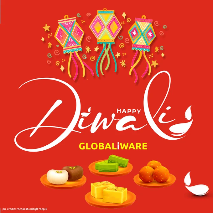 🪔 🍪🍬🍰 🪔
Diwali, a joyous festival of sweets and lights!!!
On this festival of sweets & lights! 
Wishing you success, fame, good wealth as well as the blessings of relationships, prosperity, and the brotherhood of love.
🪔 🍪🍬🍰 🪔