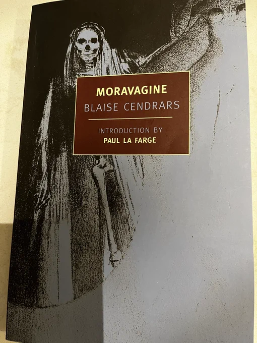 Cover of Moravagine by Blaise Cendrarz