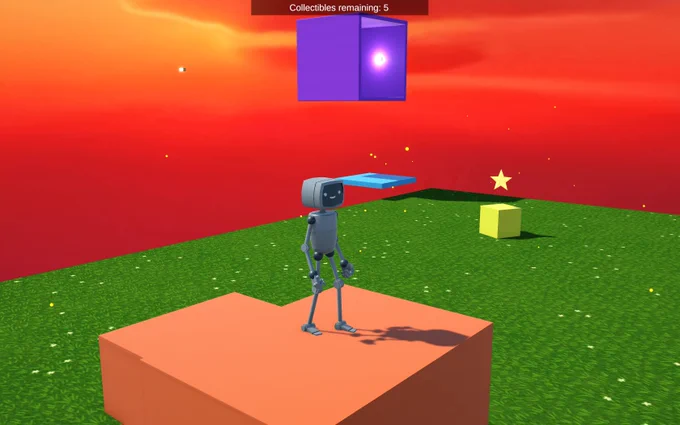 A screenshot from the Unity Guide