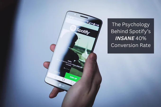 The 4 tactics Spotify uses to achieve a 40% conversion rate & how to use each