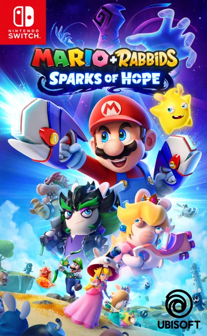 Boite du jeu "Mario   The Lapins Crétins: Sparks of Hope"