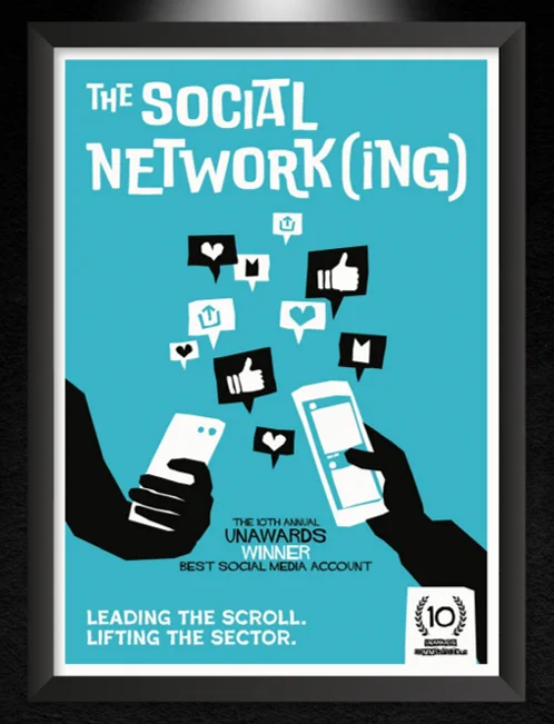 best social media account unawards category image