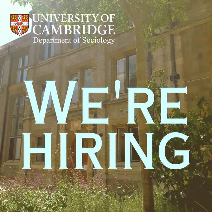 picture of the department with the words "We're hiring" across it