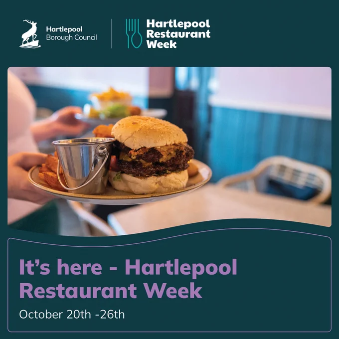 Hartlepool Restaurant Week is back and there’s a range of fantastic offers available. Organised by our Economic Growth Team, it is running from today until Sunday (26th October). Twenty six businesses are taking part. 
https://www.explorehartlepool.com/hartlepool-restaurant-week