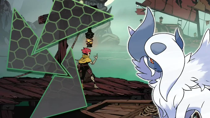 Random Encounter 333 - art from Absol from Pokemon Legends: Z-A and Absolum.