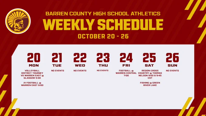 Weekly Schedule
