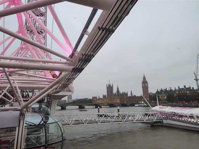 London eye and Big Ben