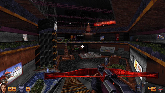 Screenshot from the game Ion Fury by Voidpoint/3D Realms (Nintendo Switch version)