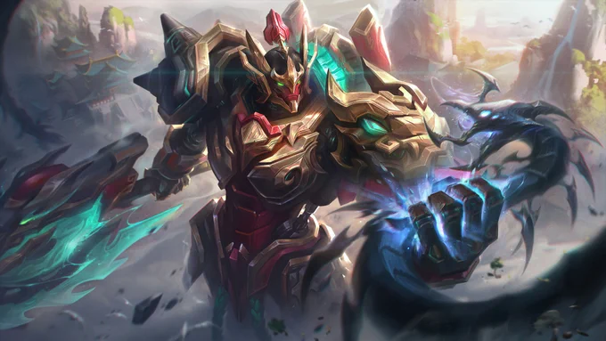 Splash Art de Darius Reinos Mecha