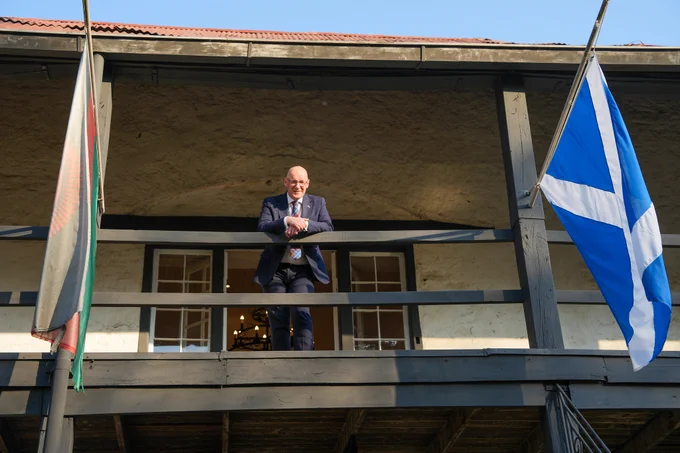 First Minister John Swinney at Mandala House, Malawi’s oldest building