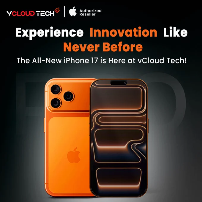 vCloud Tech official Reseller of iPhone