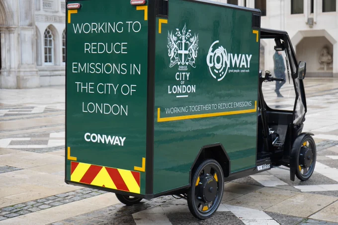 Photo of cargo bike.
