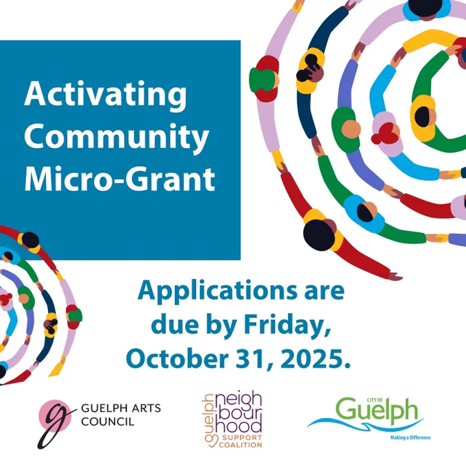 Infographic about the Activating Community Microgrant.