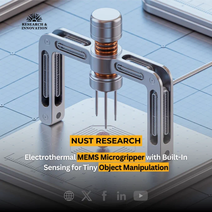 An electrothermally actuated high amplification MEMS microgripper with integrated capacitive sensing for micromanipulation