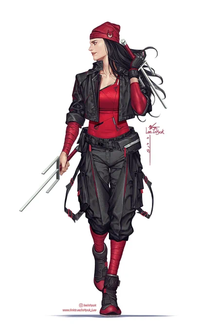 Daredevil & Punisher: The Devil's Trigger #1 by me.
- InHyuk Lee Street-Verse Variant
• Release Date: Nov 26, 2025
By the way,
She'll probably have a long fight with Psylocke sooner or later.
Psylocke vs. Elektra
Who do you want to root for?
https://www.instagram.com/p/DQmJo0rCWdz