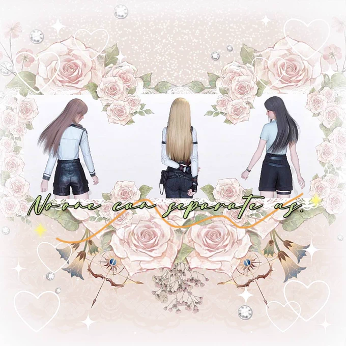 From left: Lin, Zie, and Ve.