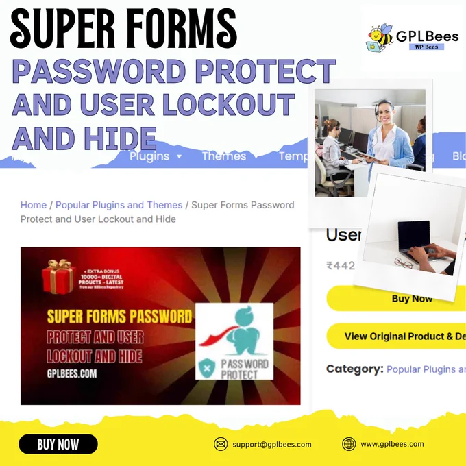 Super Forms Password Protect and User Lockout and Hide
