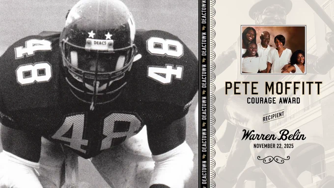 Warren Belin, 2025 Pete Moffitt Courage Award