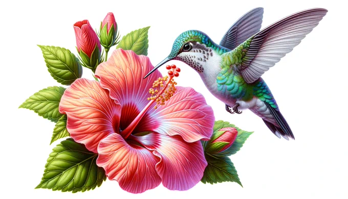 🎨 AI Art Prompt of the Day 🎨

"Hummingbird hovering near a vibrant hibiscus flower, with delectable nectar, detailed feathers, dynamic, high detail, nature scene."

✨Reply with your favorite AI Art!

#ArtificialIntelligence #AIArtwork #AI