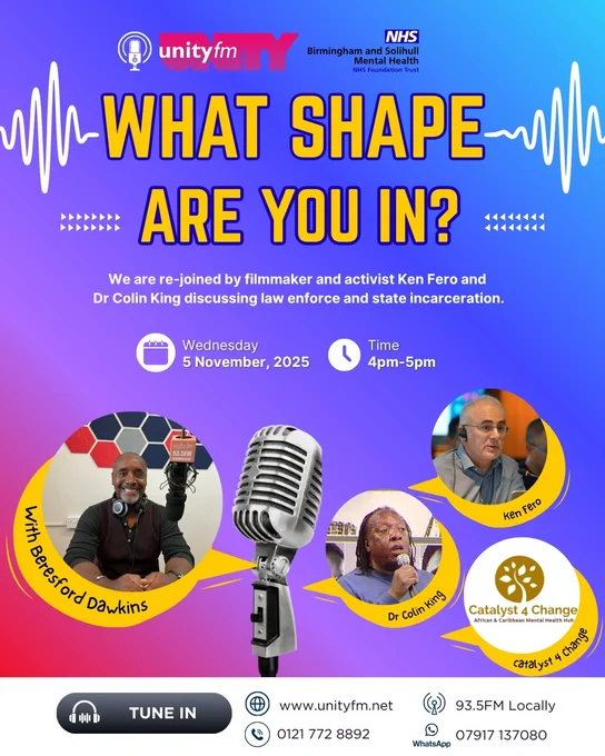 What Shape Are You In Poster New - 5th November 2025