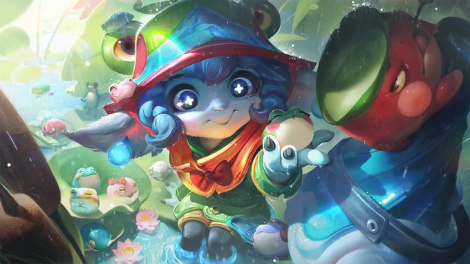 Splash Art de Tristana Pastora de Lluvias