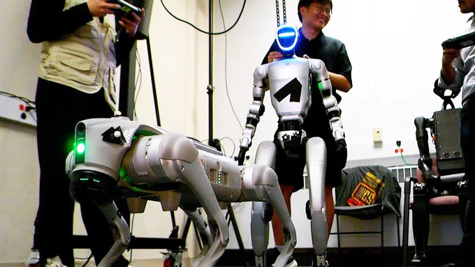 Iowa State researchers are working to develop and test new methods that could help advance the physical intelligence and capabilities of humanoid robots while also prioritizing the development of safety standards that will allow robots and humans to interact safely.