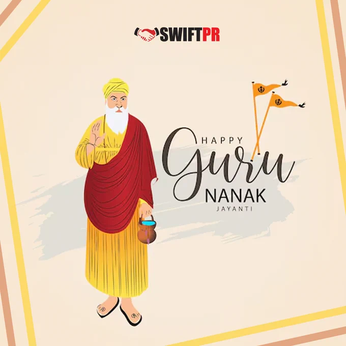 Spreading the light of wisdom and harmony on the auspicious occasion of Guru Nanak Jayanti. 

﻿#gurunanakjayanti #wisdom #harmony #divineguidance #faith #peace #gurupurab