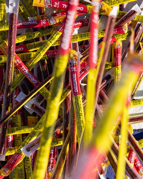 Slim Jims at Martinsville Speedway.