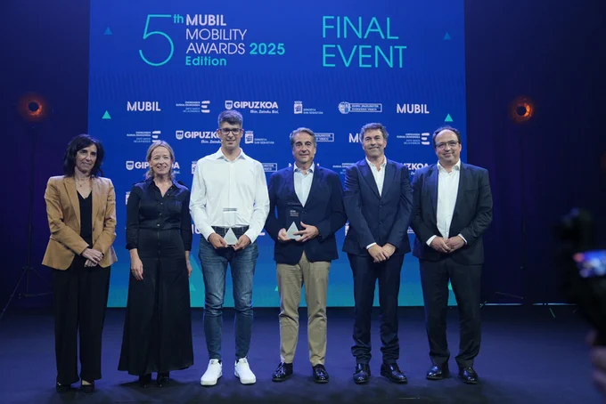 Acto de entrega de los premios Mubil Mobility Awards 2025.