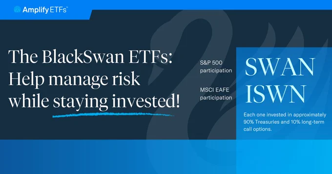 Amplify BlackSwan ETFs: Help manage risk while staying invested!