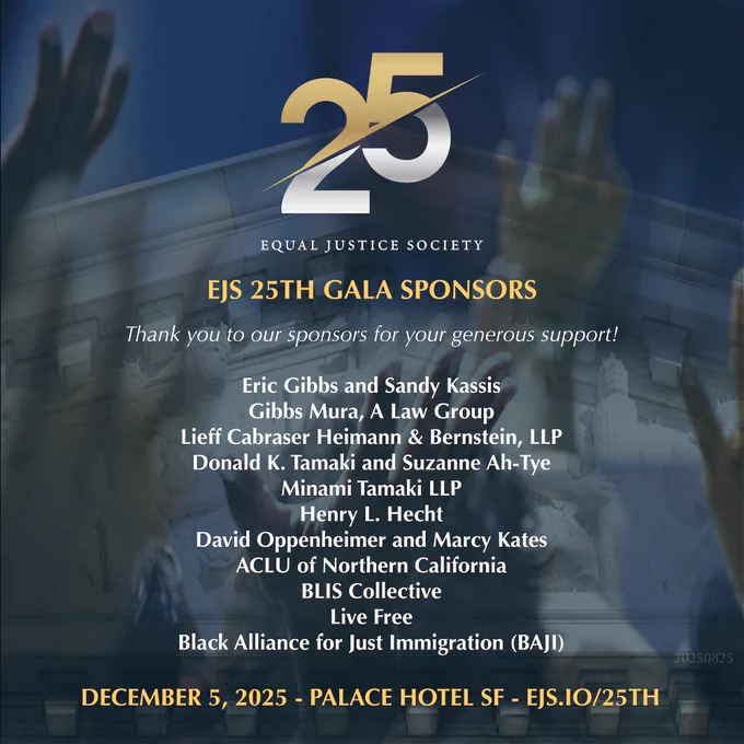 #EJS25 list of sponsors