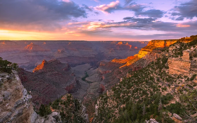 Sunset at Grand Canyon