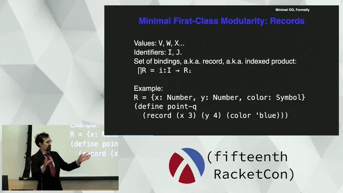 Slide: 'Minimal First-Class Modularity: Records'