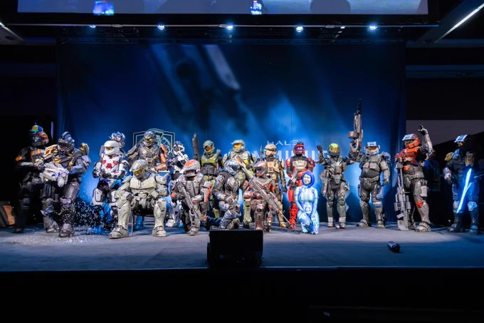 Halo Cosplayers at Halo World Championship