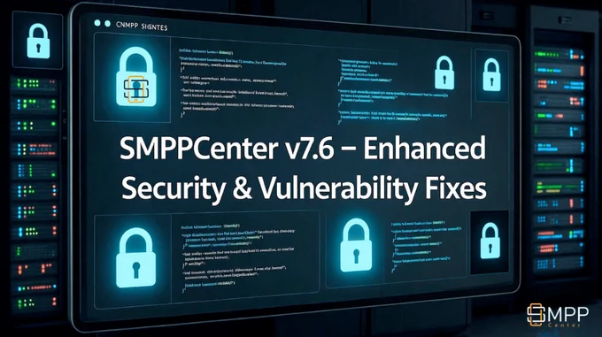 SMPPCenter v7.6: Enhanced Security & Vulnerability Fixes