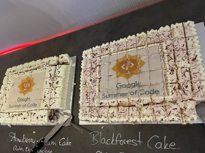 Strawberry Cake and Black Forest Cake