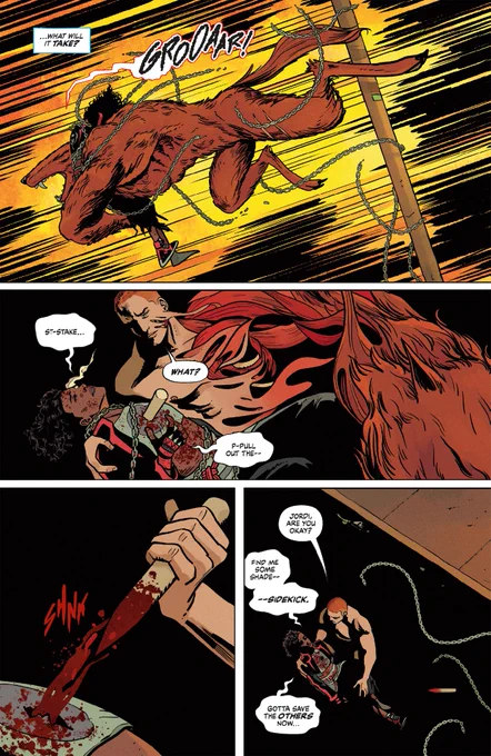 Page from The Oddly Pedestrian Life of Christopher Chaos: Children of the Night issue #4