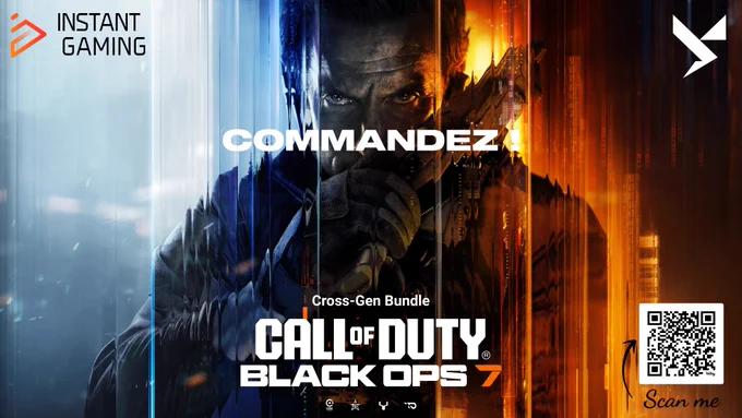 🔥🤝 YoD eSports™ ft. @InstantGamingFR | 
Call of Duty: Black Ops 7 - Cross-Gen Bundle - PC, Xbox One & Xbox Series X|S (Microsoft Store)

🎁 Achète Call of Duty: Black Ops 7   :
➡ https://bit.ly/BlackOps7YoD

#YoDFamily ⚡