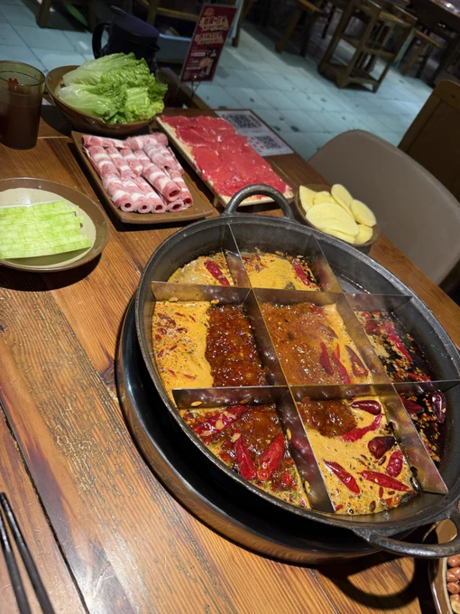 hotpot from chongqing, the birthplace of hotpot, $22