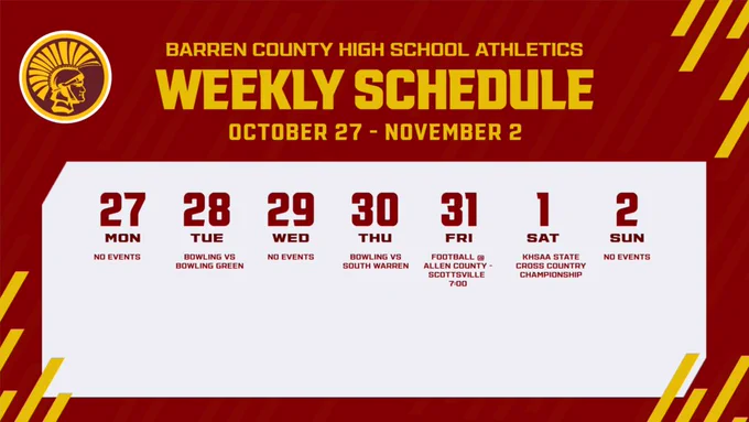 Weekly Schedule