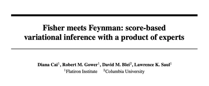 Fisher meets Feynman: score-based variational inference with a product of experts