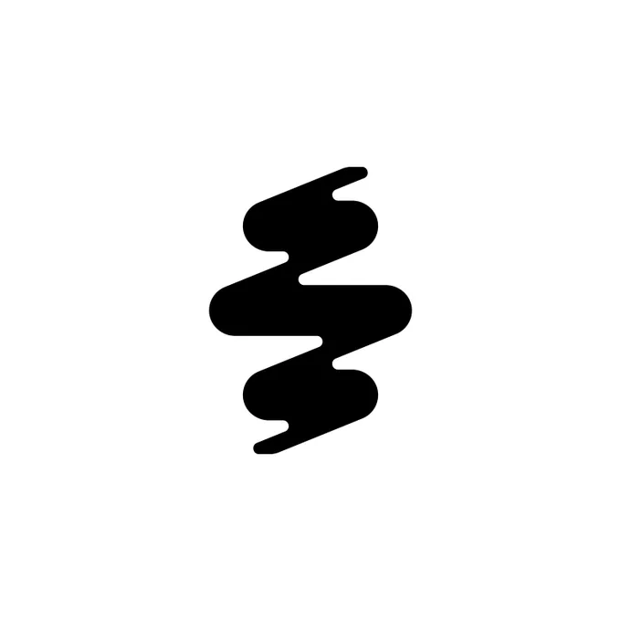 Whipped coil logo design