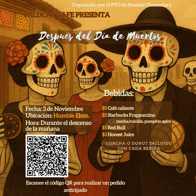 Coffee Flyer - Spanish