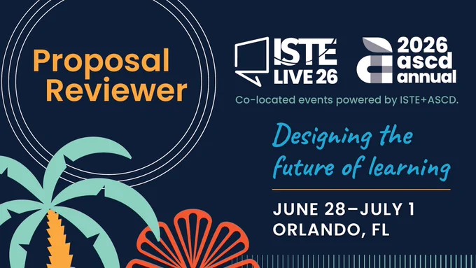 ISTE proposal reviewer 