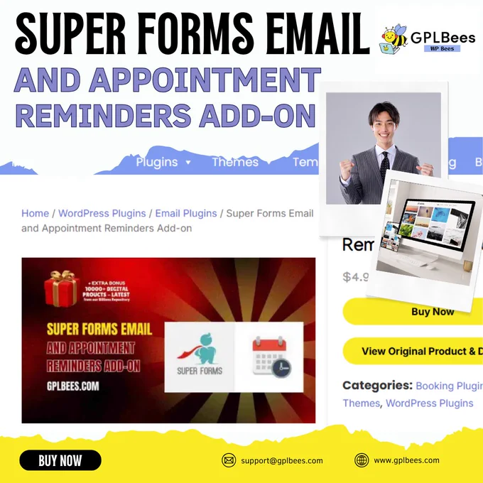 Super Forms Email and Appointment Reminders Add-on